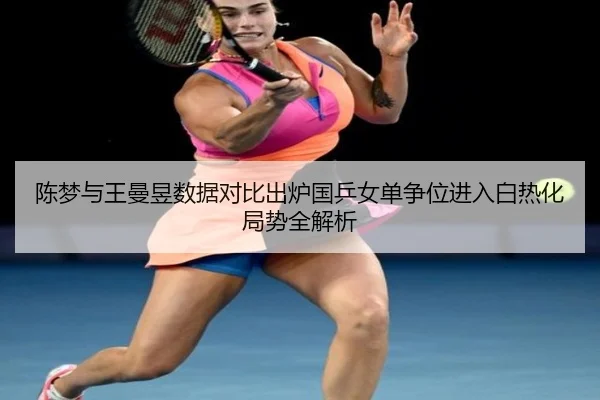 陈梦与王曼昱数据对比出炉国乒女单争位进入白热化局势全解析